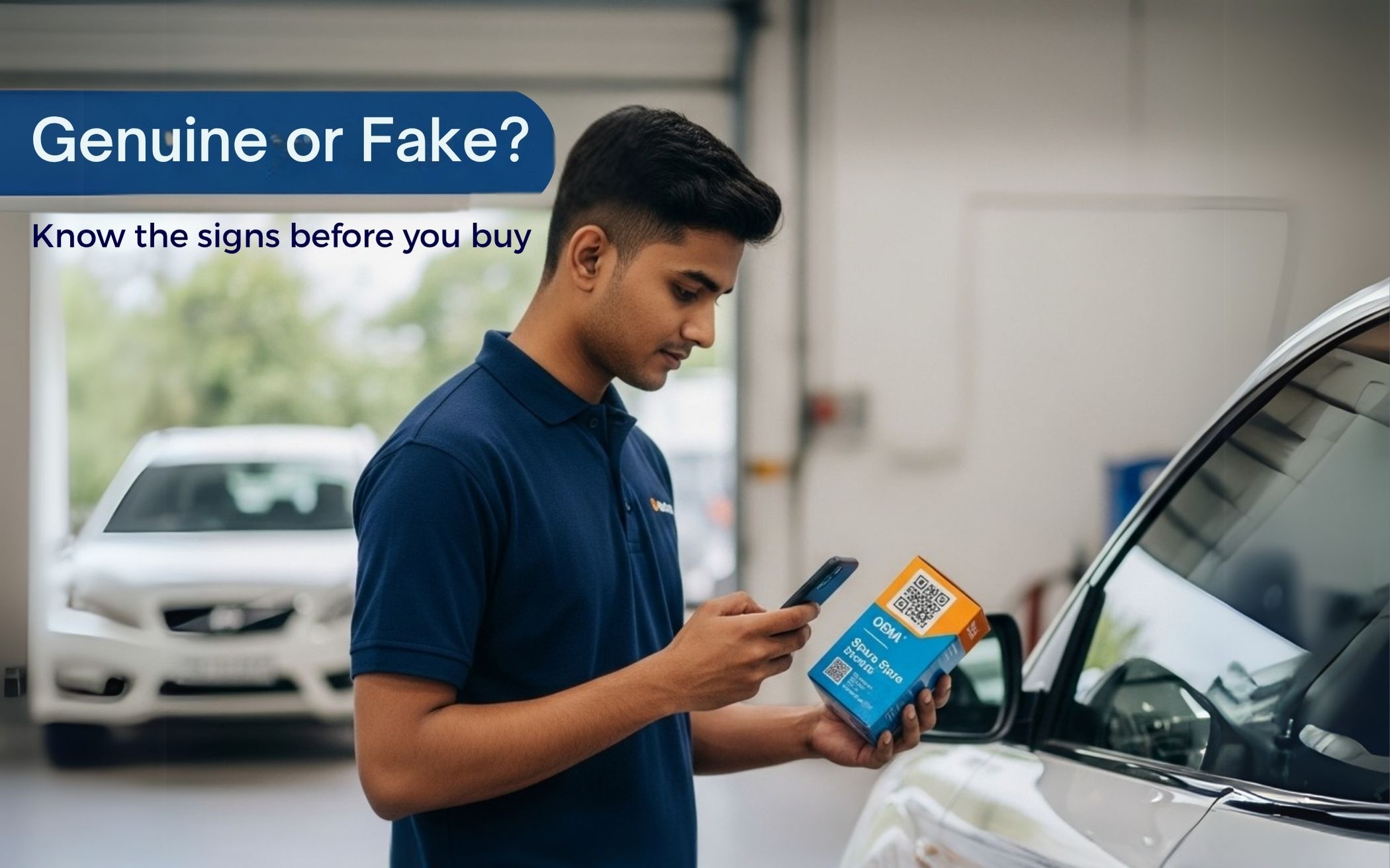 How to check if your Car spare part is genuine