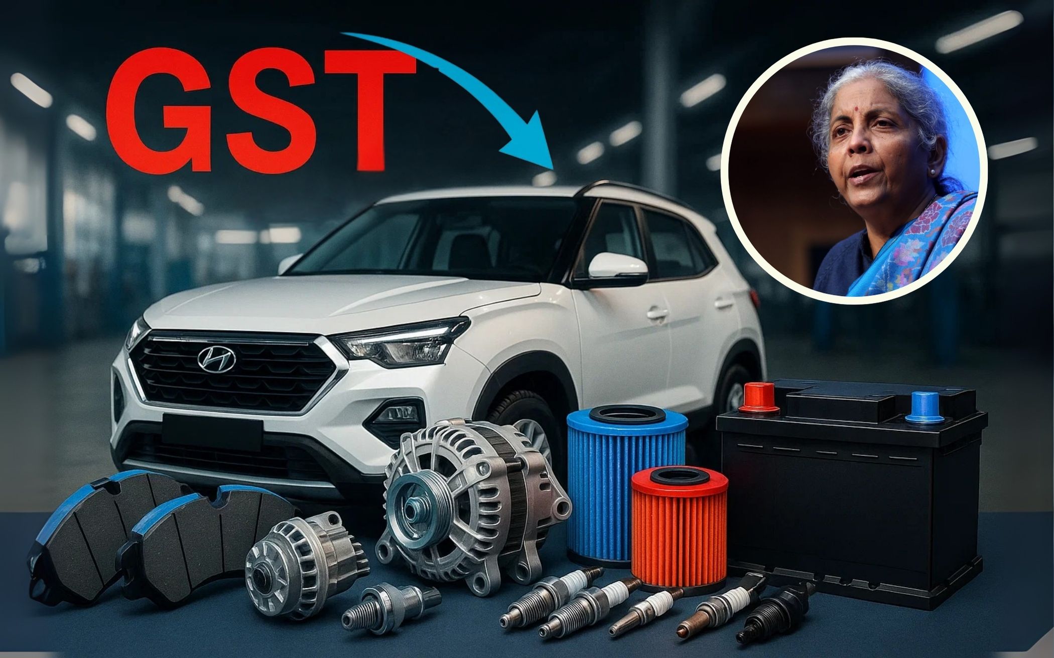 GST changes 2025: what it means for car spare parts and workshops