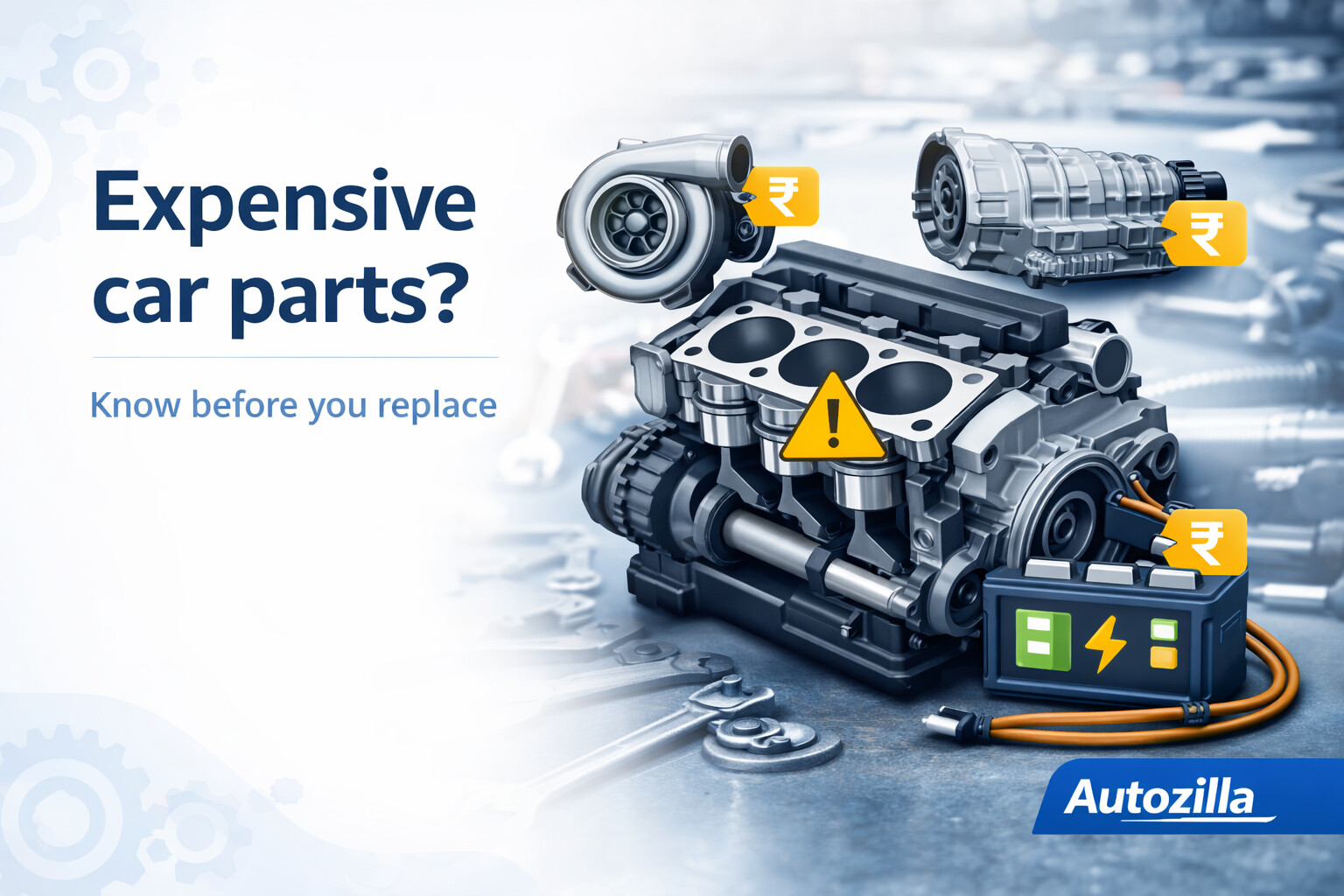 Top 10 most expensive car parts and how to save on replacements